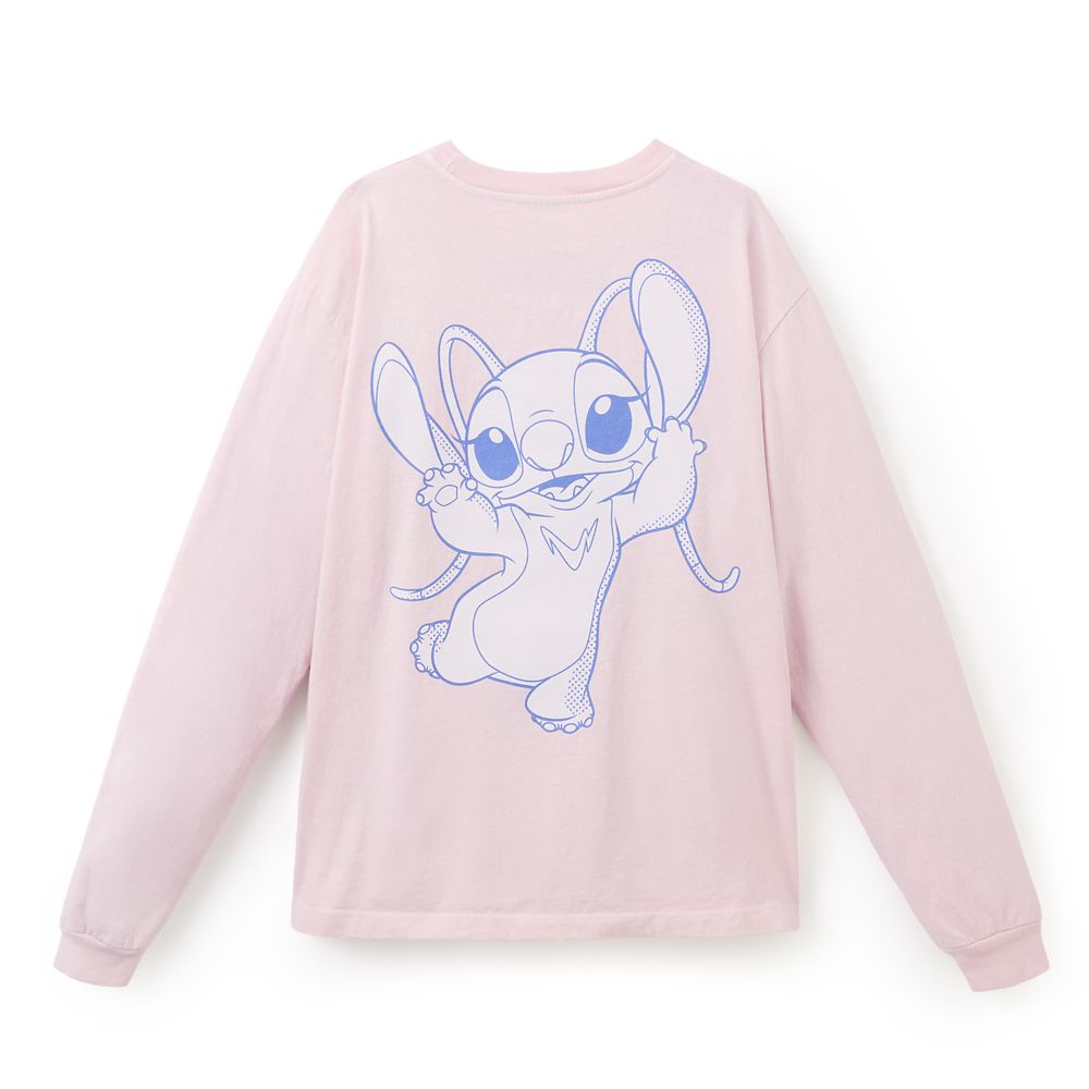 Angel Long Sleeve T-Shirt for Adult by Spirit Jersey &ndash; Lilo & Stitch