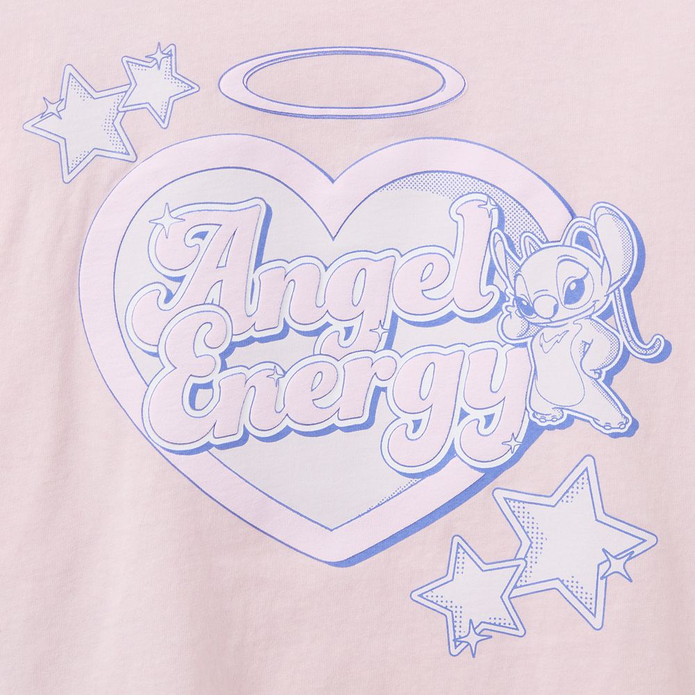 Angel Long Sleeve T-Shirt for Adult by Spirit Jersey &ndash; Lilo & Stitch
