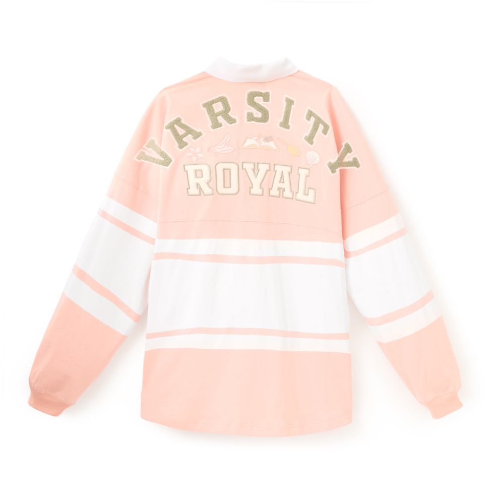 Disney Princess Varsity Royal Rugby Shirt for Women by Spirit Jersey&reg;