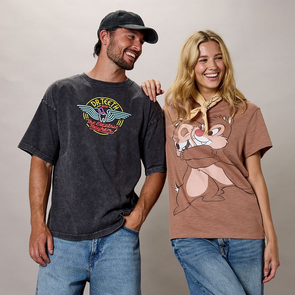 Chip 'n Dale Back to Front T-Shirt for Women