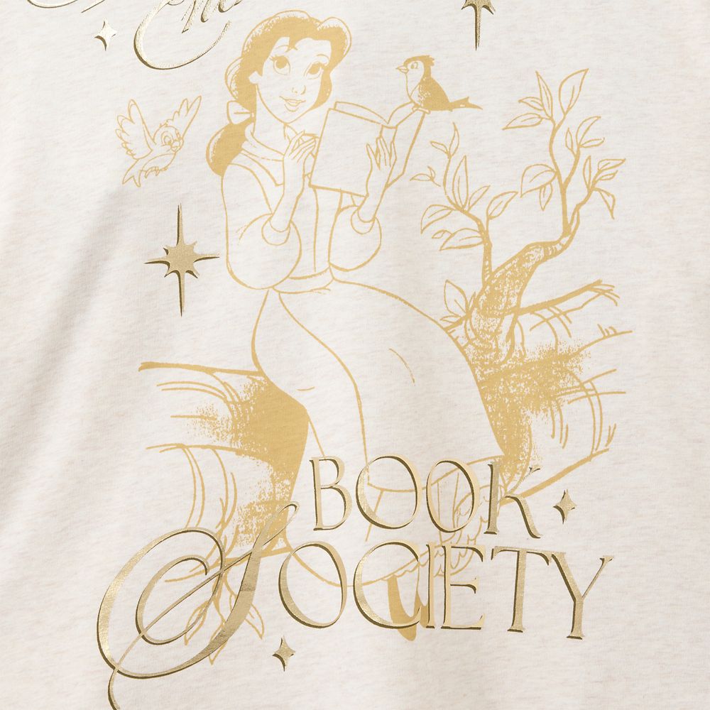 Belle ''Enchanting Book Society'' Long Sleeve T-Shirt for Women &ndash; Beauty and the Beast