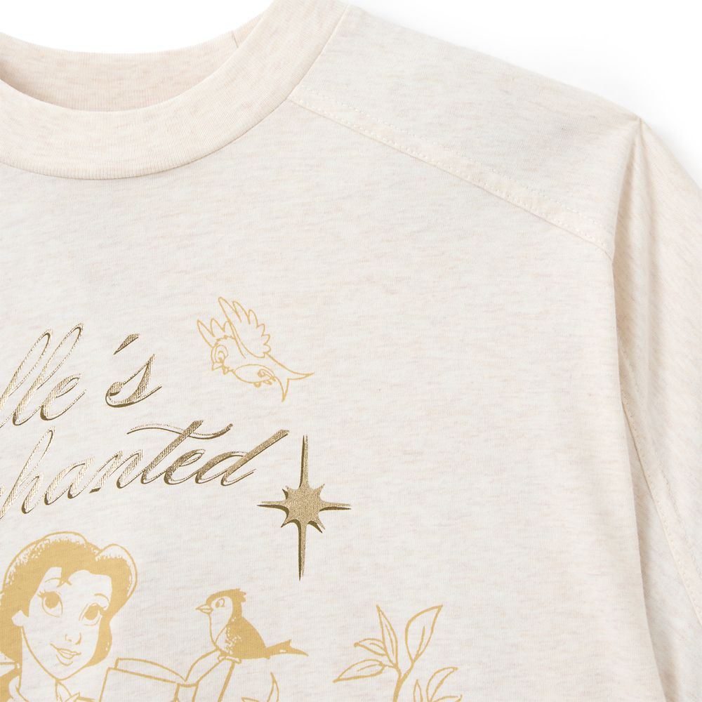 Belle ''Enchanting Book Society'' Long Sleeve T-Shirt for Women &ndash; Beauty and the Beast