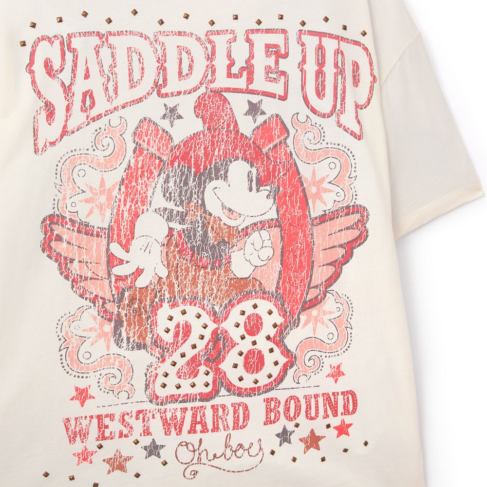 Mickey Mouse ''Saddle Up'' T-Shirt for Women