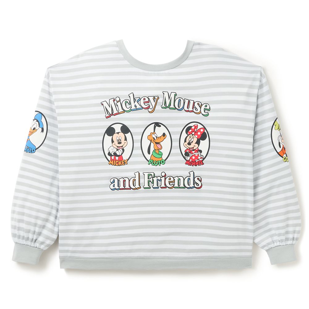 Mickey Mouse and Friends Striped Fashion Top for Women Exclusive Official shopDisney