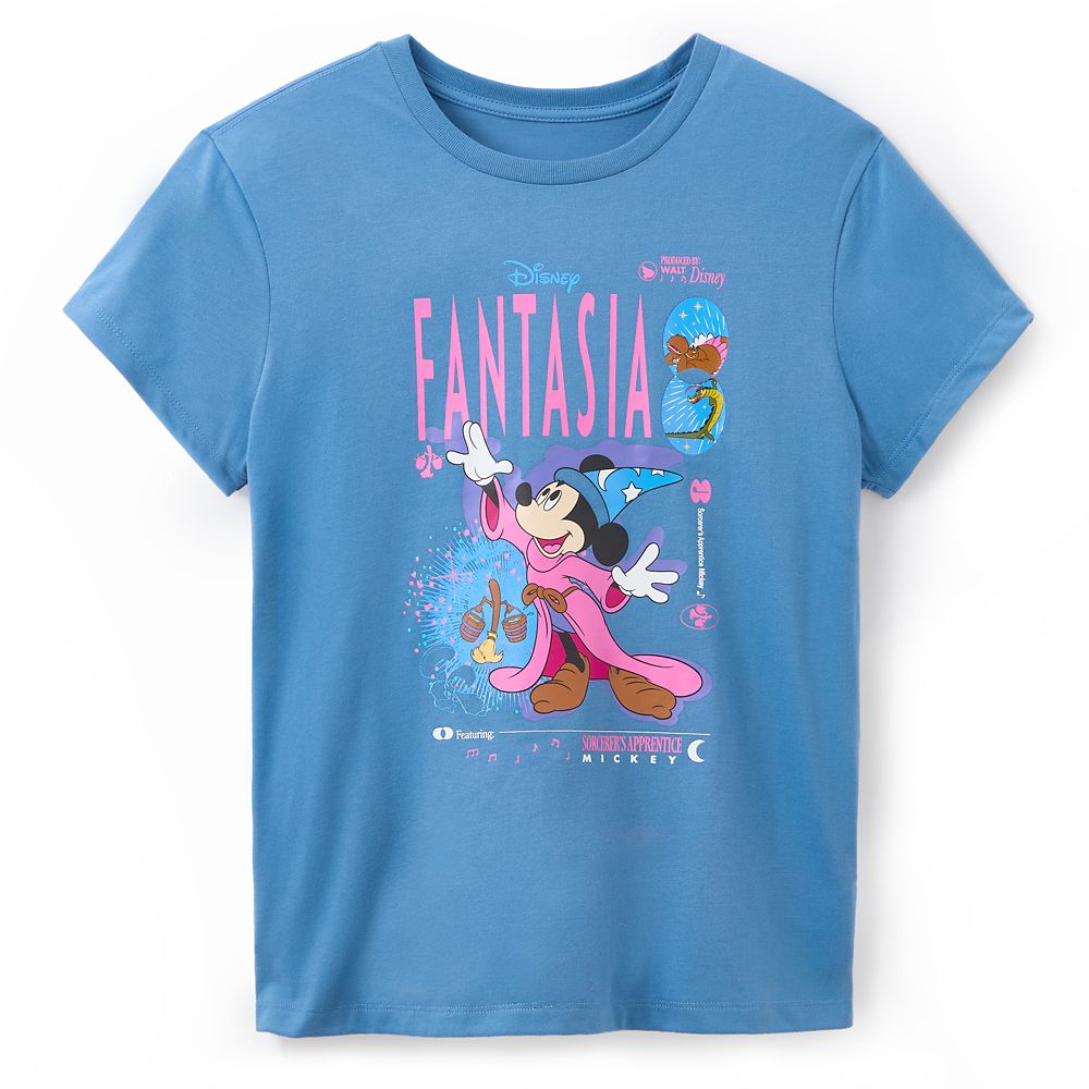 Sorcerer Mickey Mouse T-Shirt for Women &ndash; Fantasia 85th Anniversary