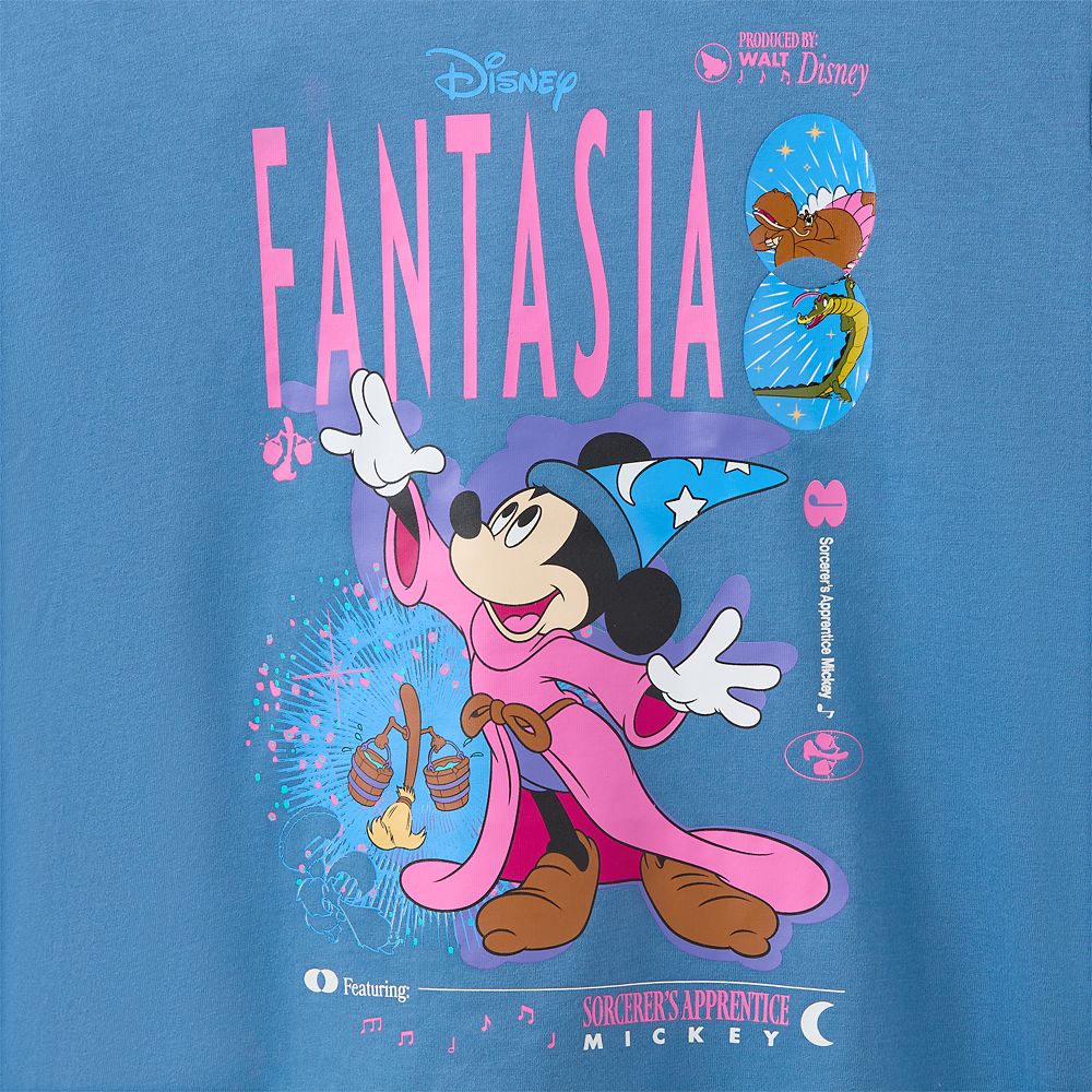 Sorcerer Mickey Mouse T-Shirt for Women &ndash; Fantasia 85th Anniversary