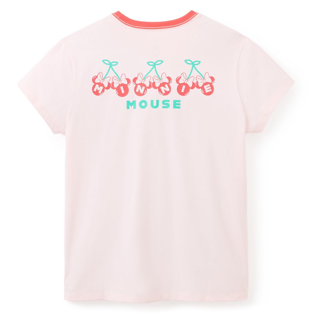 Minnie Mouse Icon Cherry T-Shirt for Women