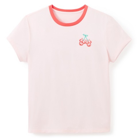 Женские футболки Disney Minnie Mouse Icon Cherry T-Shirt for Women