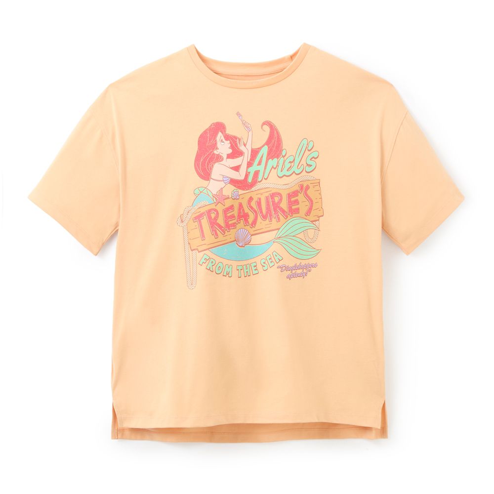 Ariel ''Treasure's From the Sea'' T-Shirt for Women &ndash; The Little Mermaid