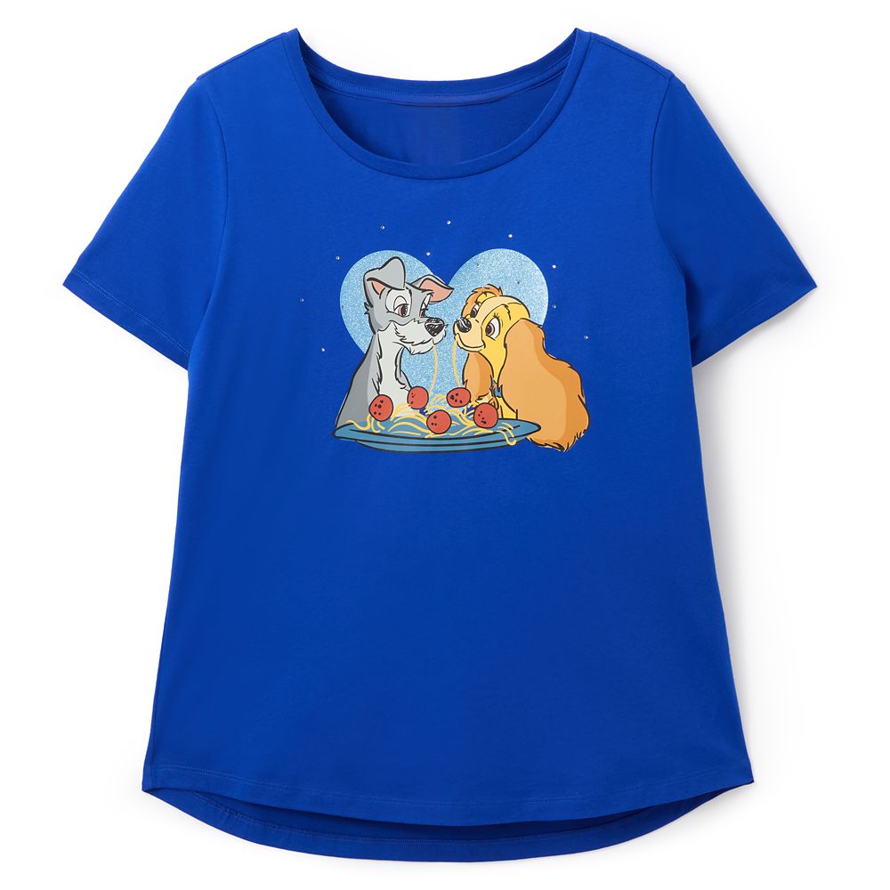 Lady and the Tramp 70th Anniversary T-Shirt for Women