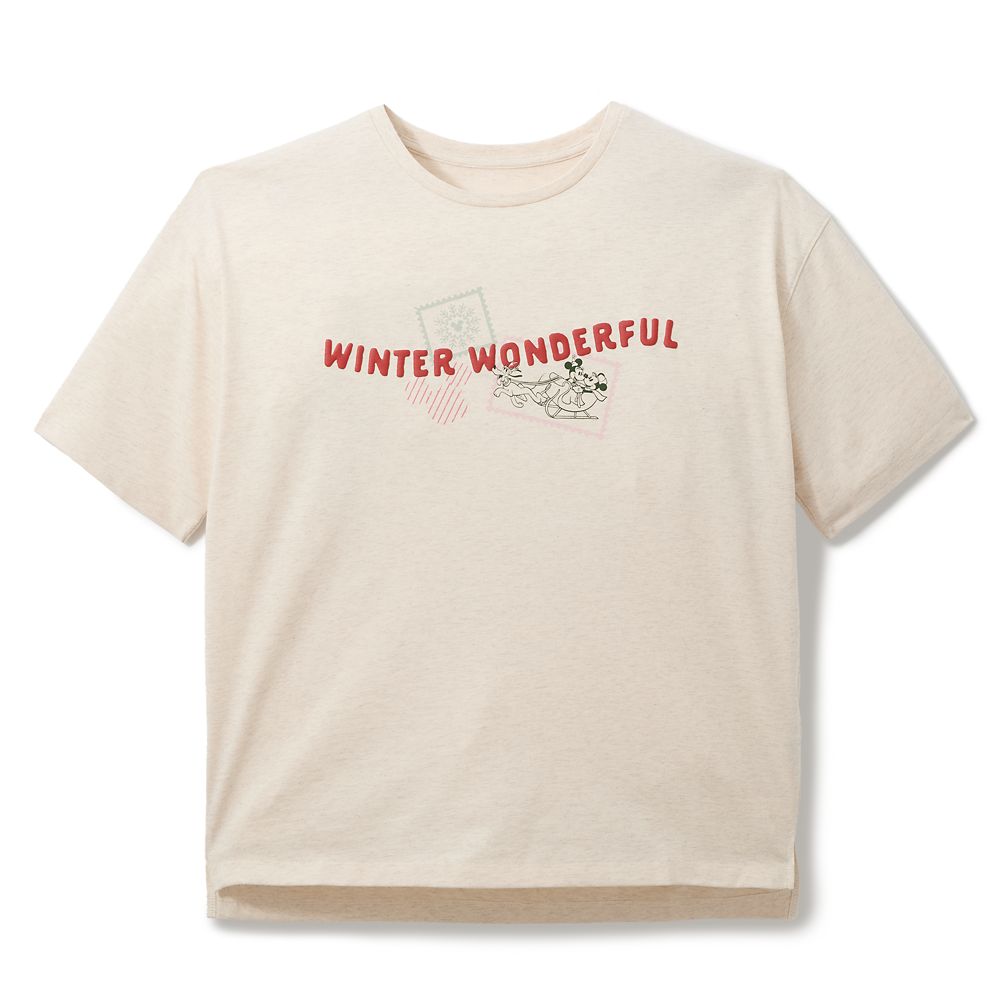 Mickey Mouse and Friends Winter Wonderful T-Shirt for Women Official shopDisney