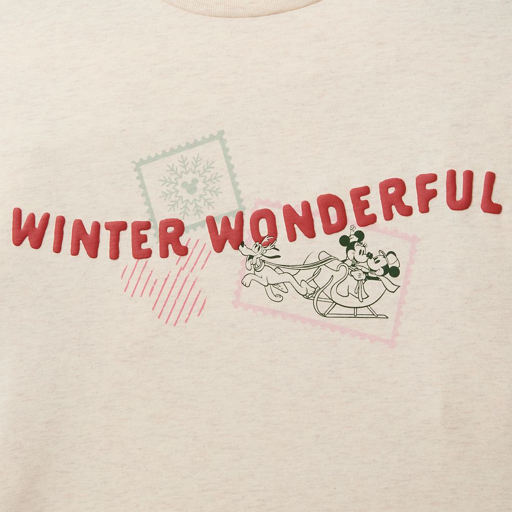 Mickey Mouse and Friends ''Winter Wonderful'' T-Shirt for Women