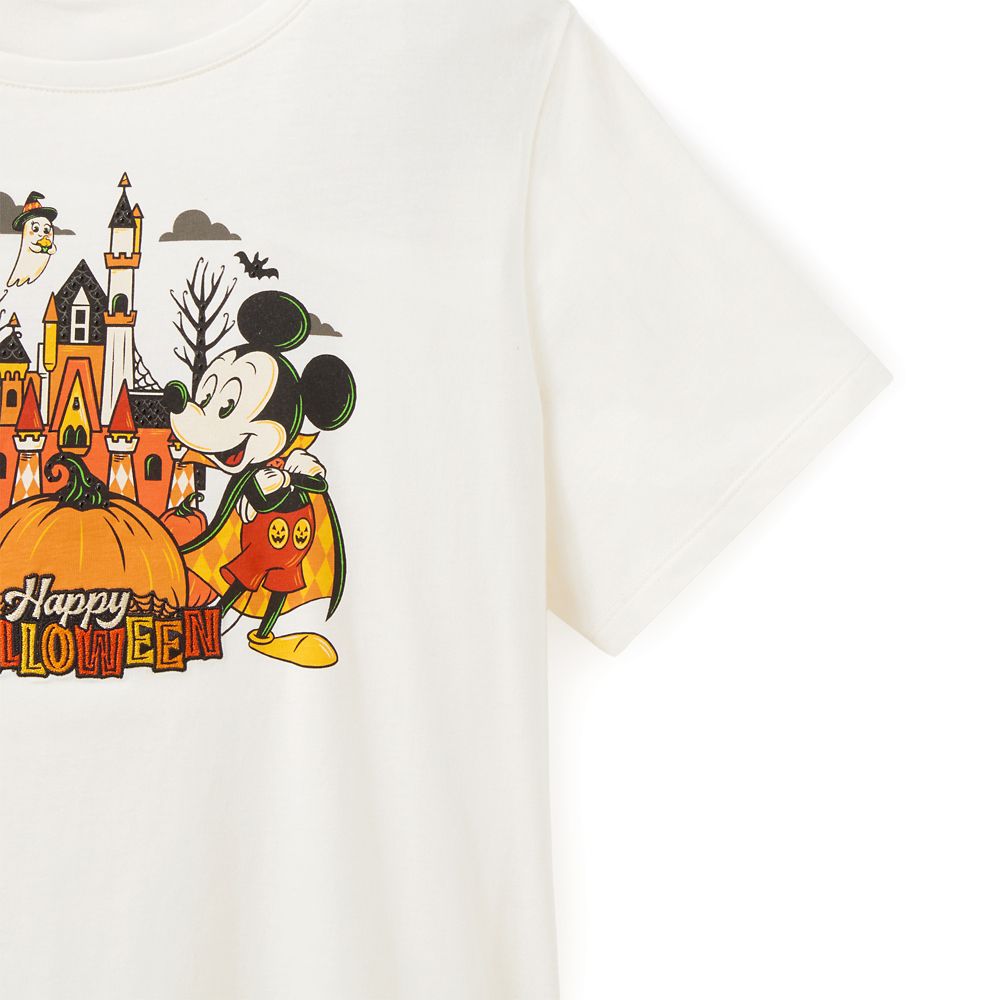 Mickey and Minnie Mouse ''Happy Halloween'' T-Shirt for Women