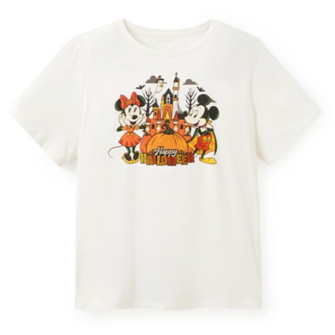 Женские футболки Disney Mickey and Minnie Mouse ''Happy Halloween'' T-Shirt for Women
