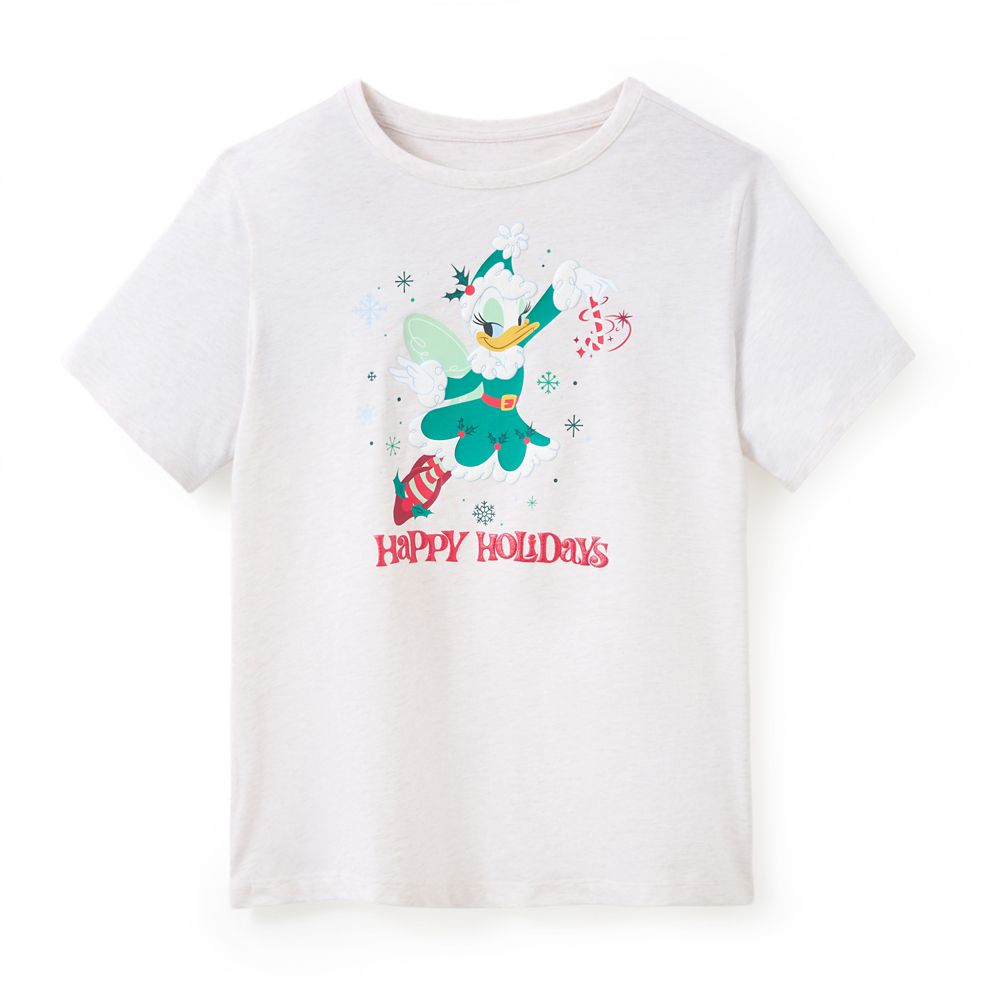 Daisy Duck ''Happy Holidays'' T-Shirt for Women