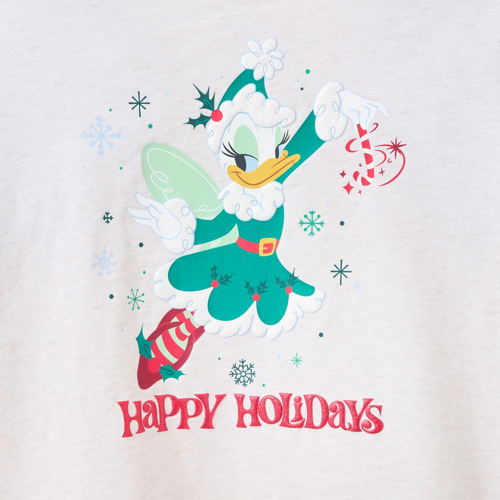 Daisy Duck ''Happy Holidays'' T-Shirt for Women