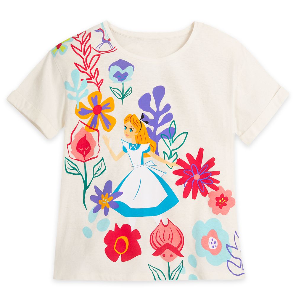 Alice in Wonderland T-Shirt for Women Official shopDisney