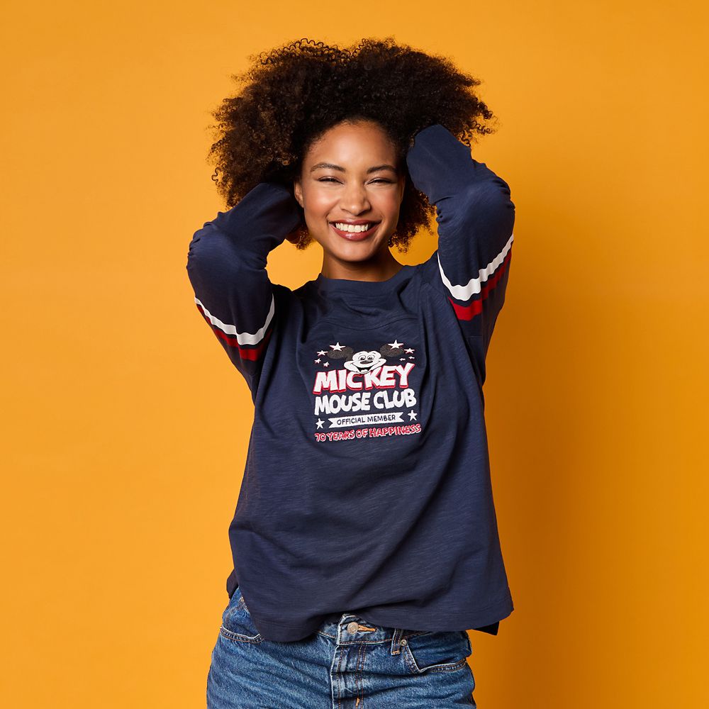 The Mickey Mouse Club 70th Anniversary Long Sleeve T-Shirt for Women