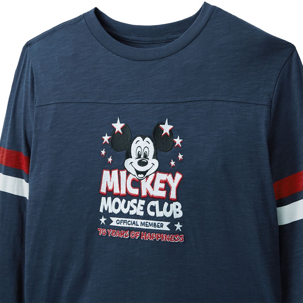 The Mickey Mouse Club 70th Anniversary Long Sleeve T-Shirt for Women