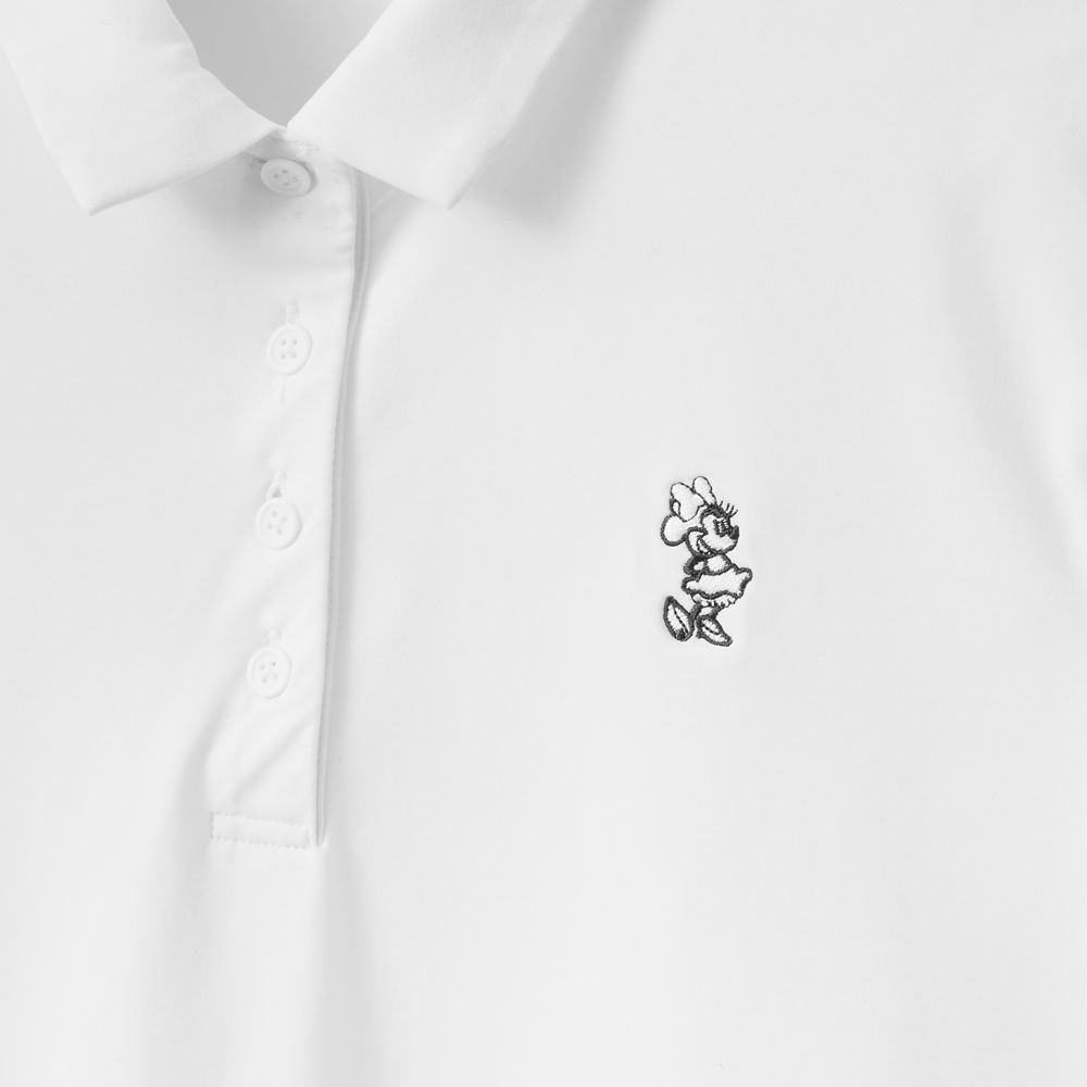 Minnie Mouse Victory Performance Polo Shirt for Women by Nike Golf &ndash; White
