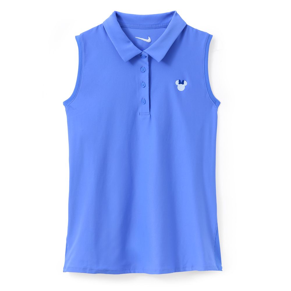Minnie Mouse Icon Dri-FIT Golf Sleeveless Polo Blouse for Women by Nike