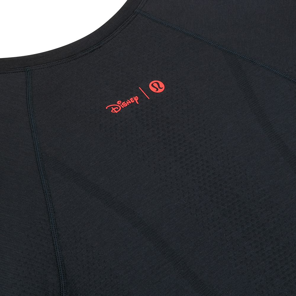 Mickey Mouse Icon Swiftly Tech Long Sleeve Shirt by lululemon - Black