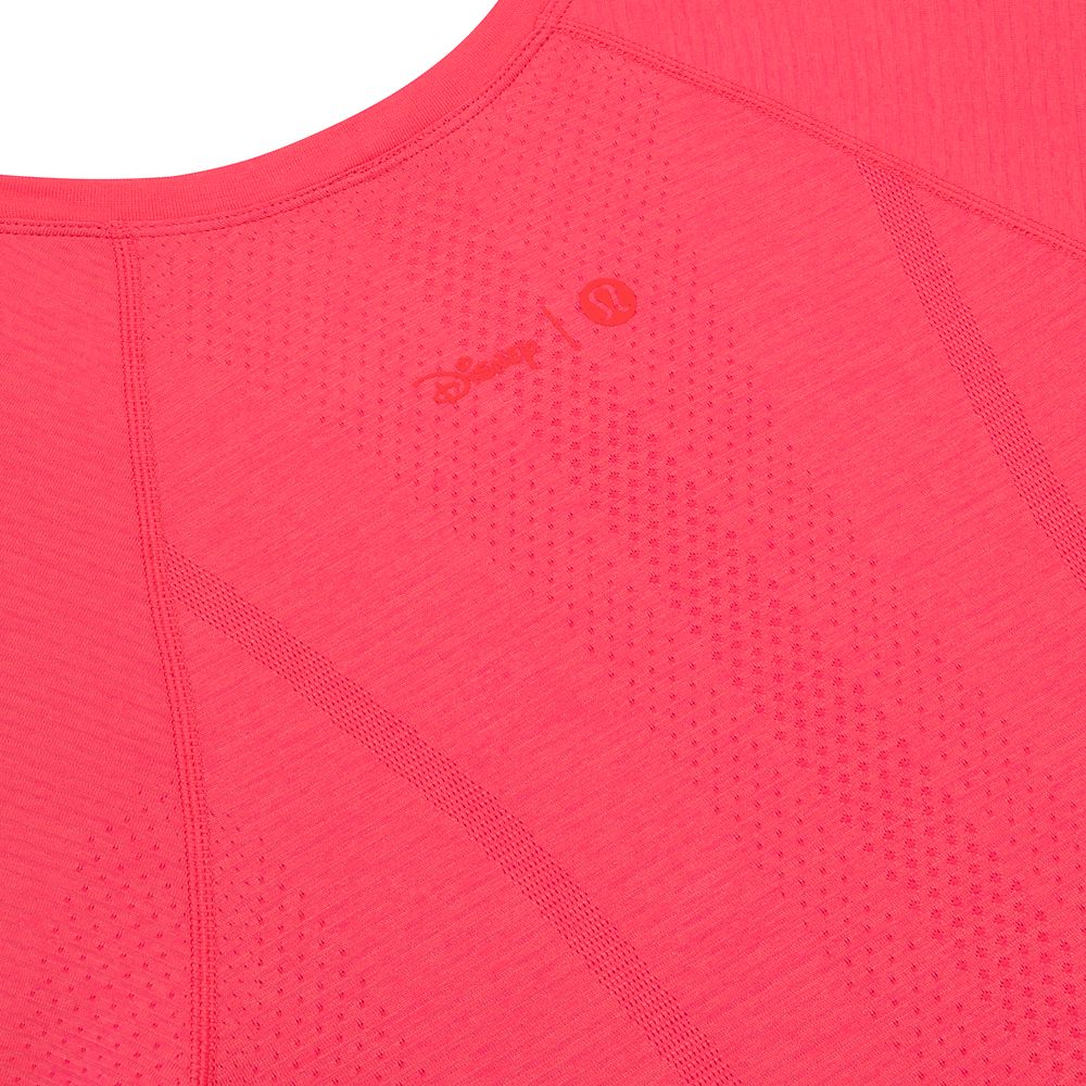 Mickey Mouse Icon Swiftly Tech Long Sleeve Shirt by lululemon - Pink