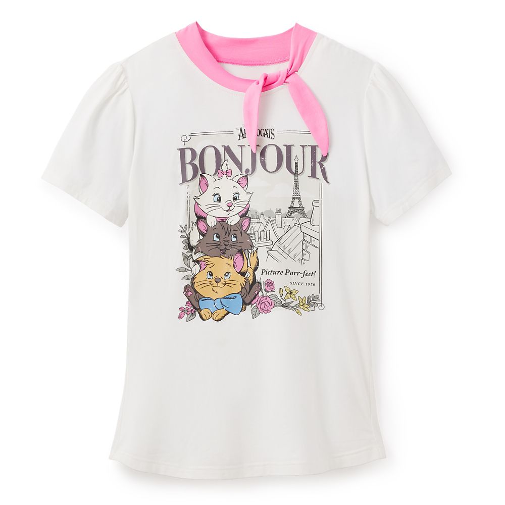 The Aristocats ''Bonjour'' T-Shirt for Women &ndash; 55th Anniversary