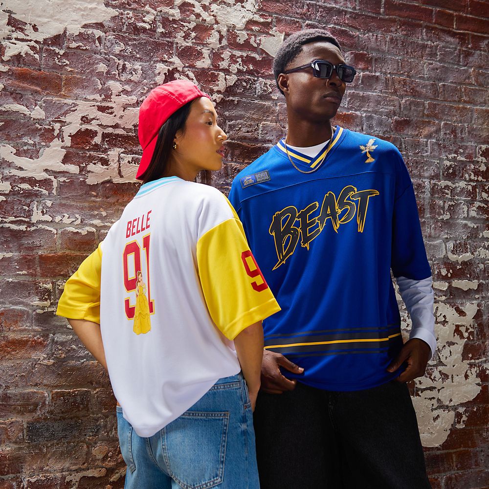Belle Football Jersey for Women &ndash; Beauty and the Beast