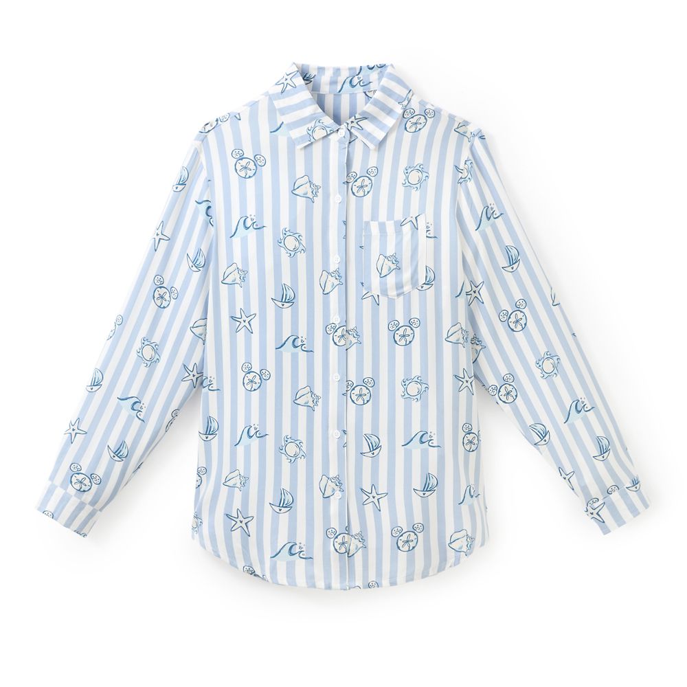 Mickey Mouse Icon Button Down Shirt for Adults by Her Universe - Exclusive