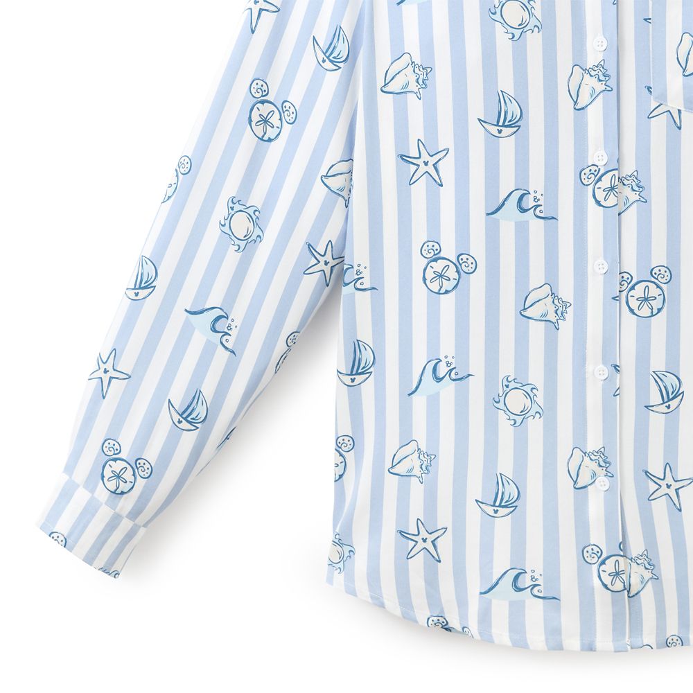 Mickey Mouse Icon Button Down Shirt for Adults by Her Universe - Exclusive