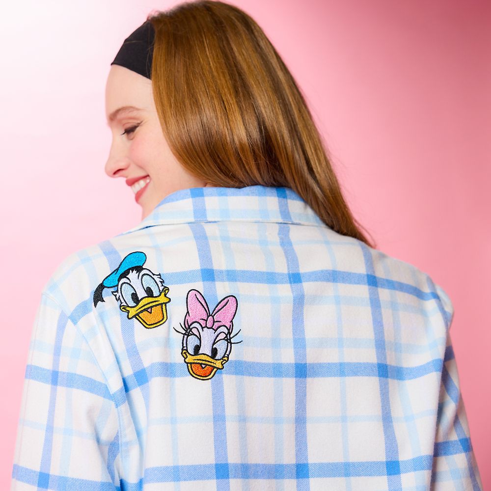 Mickey Mouse and Friends Flannel Shirt for Women by Cakeworthy &ndash; Exclusive