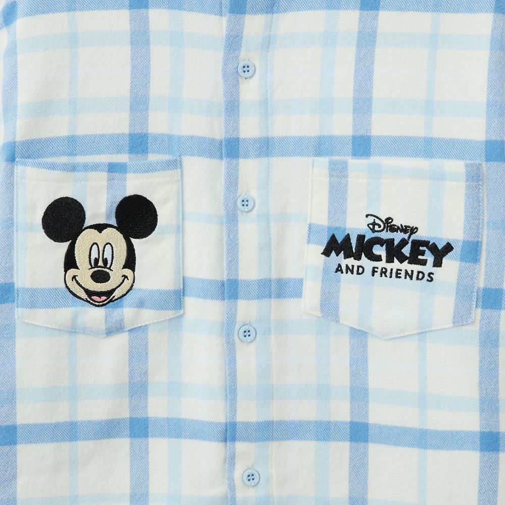 Mickey Mouse and Friends Flannel Shirt for Women by Cakeworthy &ndash; Exclusive