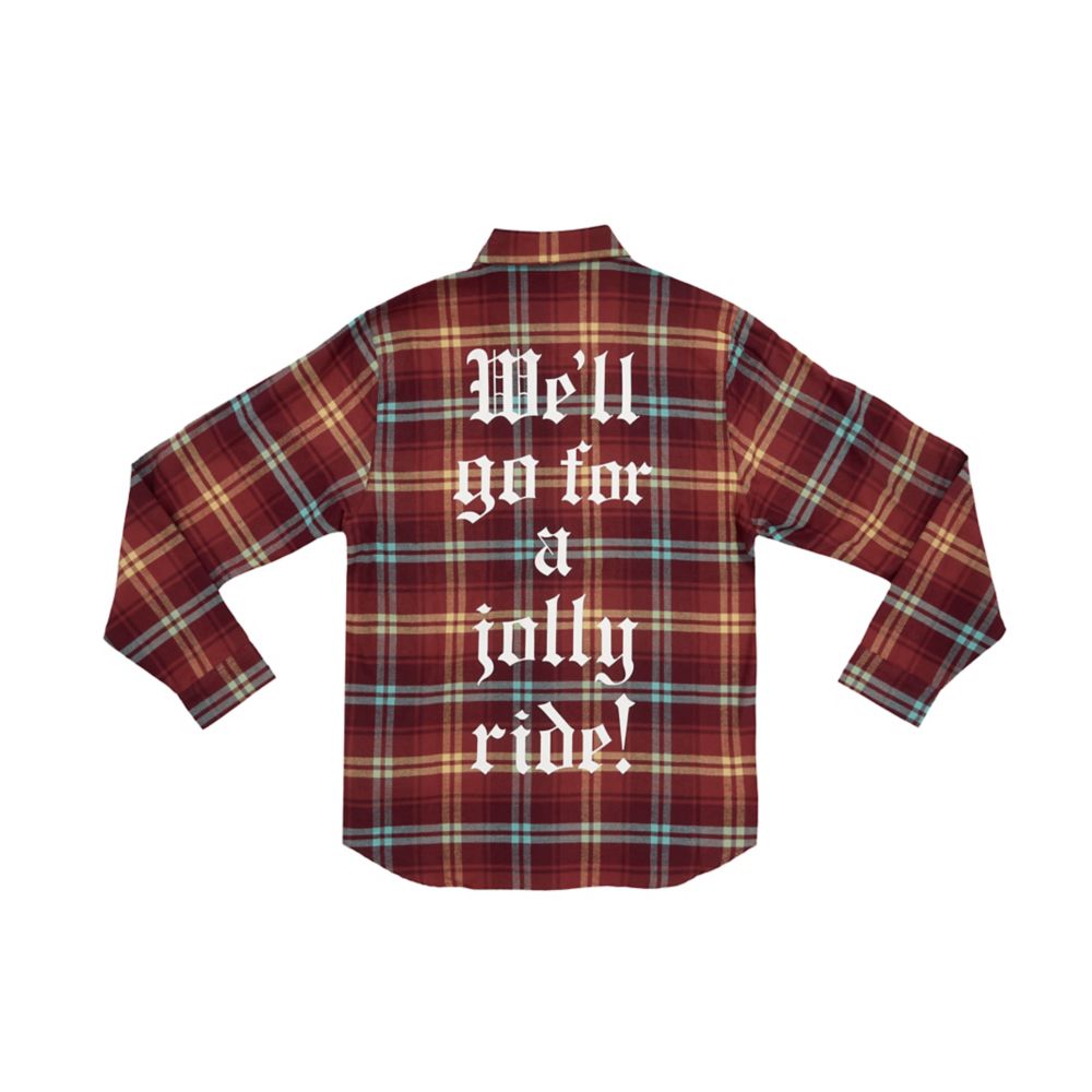 Mr. Toad Flannel Shirt for Adults by Cakeworthy &ndash; The Adventures of Ichabod and Mr. Toad &ndash; D23: The Ultimate Disney Fan Event