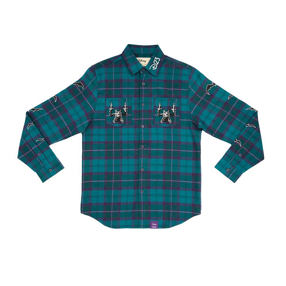 The Haunted Mansion Flannel Shirt for Adults by Cakeworthy &ndash; D23: The Ultimate Disney Fan Event