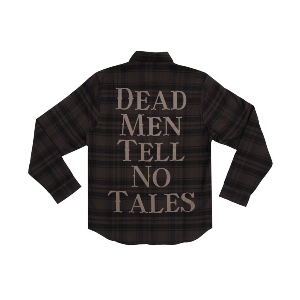 Pirates of the Caribbean Flannel Shirt for Adults by Cakeworthy &ndash; D23: The Ultimate Disney Fan Event