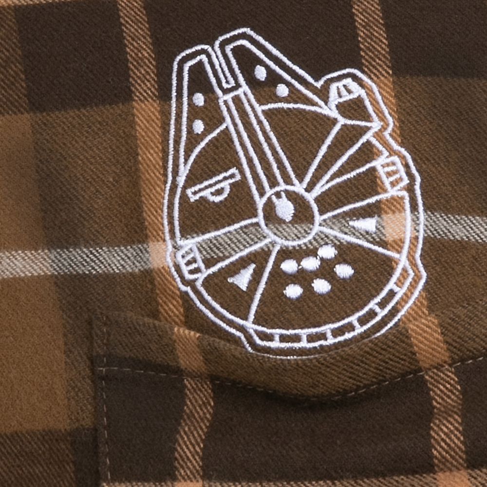 Chewbacca Flannel Shirt for Adults by Cakeworthy - Star Wars