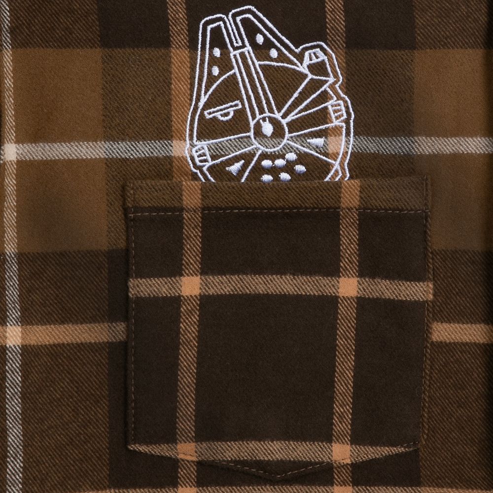 Chewbacca Flannel Shirt for Adults by Cakeworthy - Star Wars