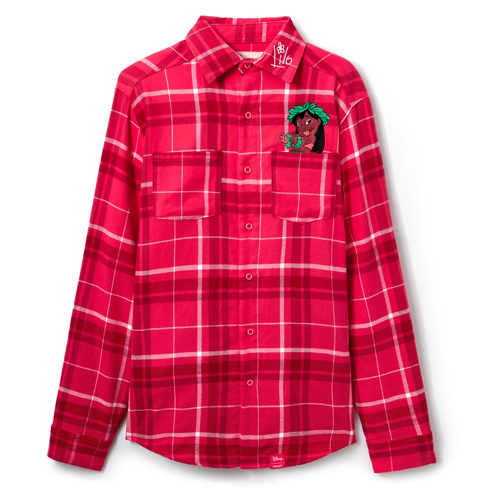 Lilo Flannel Shirt for Adults by Cakeworthy – Lilo & Stitch