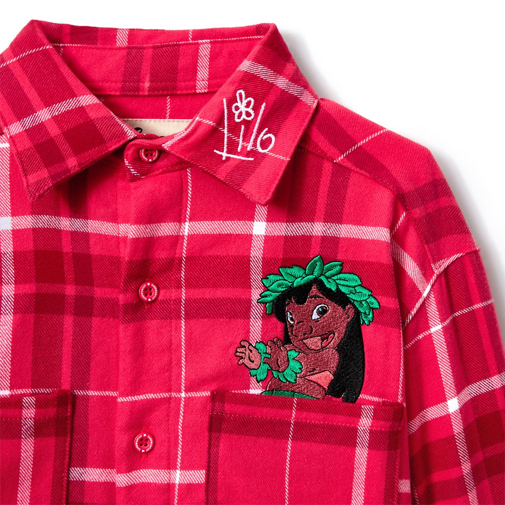 Lilo Flannel Shirt for Adults by Cakeworthy - Lilo & Stitch