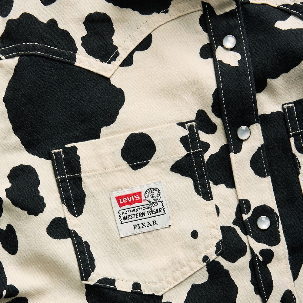 Toy Story Cow Print Western Shirt for Women by Levi's &ndash; 30th Anniversary