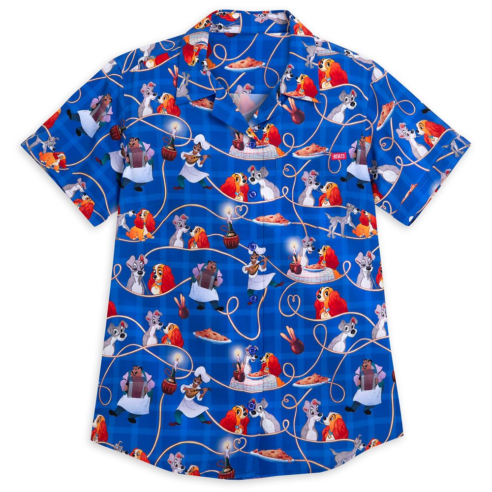 Lady and the Tramp Bella Notte Button Down Shirt for Women by RSVLTS Official shopDisney
