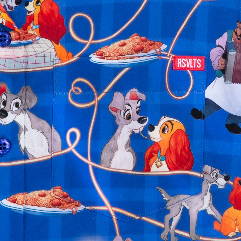 Lady and the Tramp  ''Bella Notte'' Button Down Shirt for Women by RSVLTS