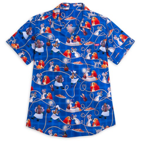 Женские рубашки RSVLTS Lady and the Tramp ''Bella Notte'' Button Down Shirt for Women by