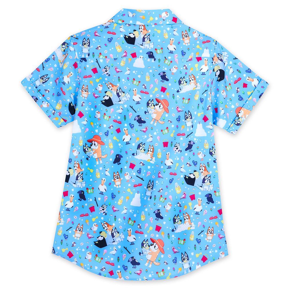 Bluey ''Beach Day'' Button Down Shirt for Women by RSVLTS
