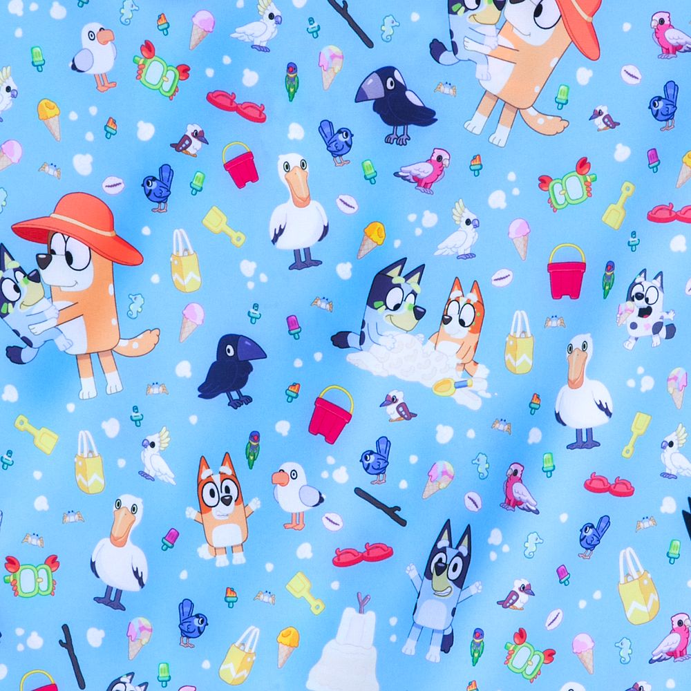 Bluey ''Beach Day'' Button Down Shirt for Women by RSVLTS