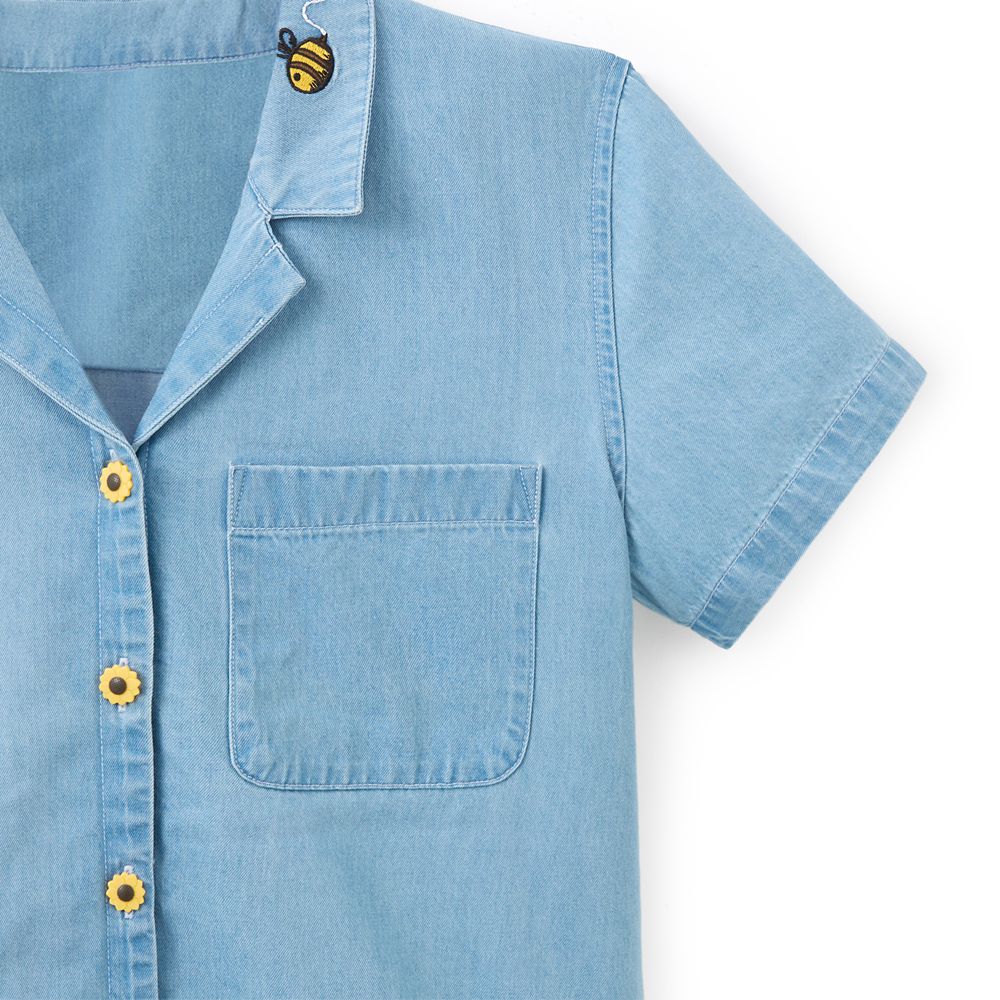 Winnie the Pooh and Pals Button Down Top for Women