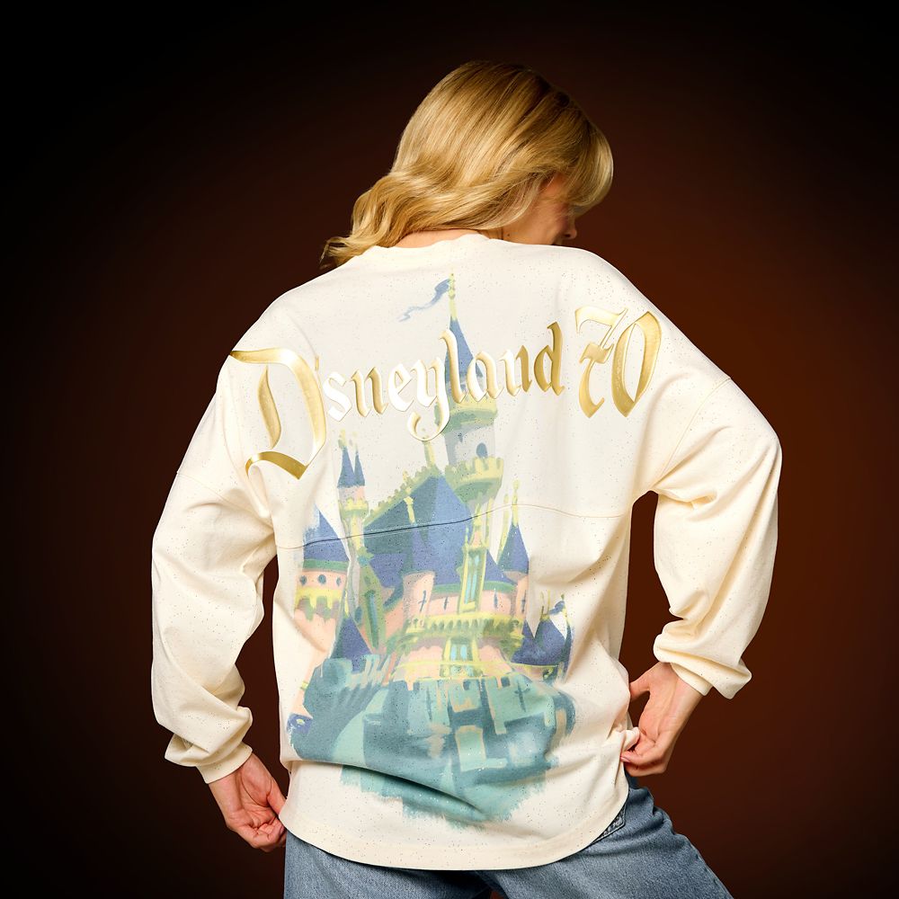 Disneyland 70th Anniversary Castle Spirit Jersey for Adults