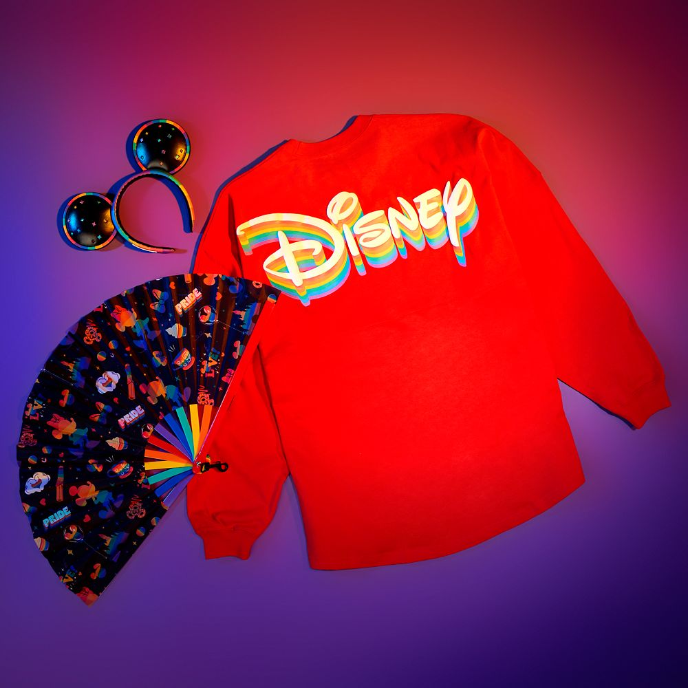 Disney Pride Collection Spirit Jersey for Adults – Red