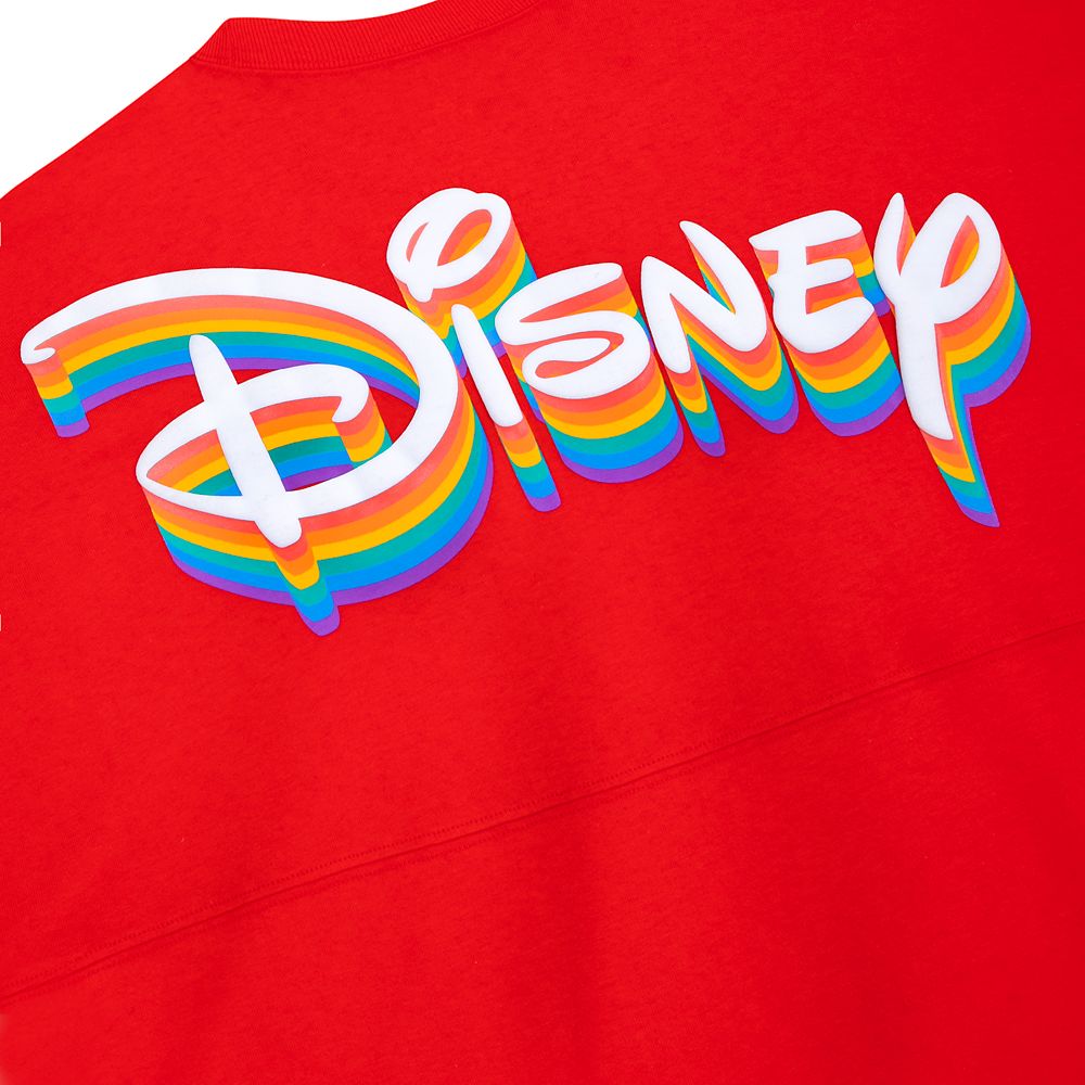 Disney Pride Collection Spirit Jersey for Adults – Red